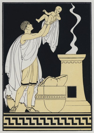 Servius Becomes Father and Patron by Joseph Kuhn Regnier
